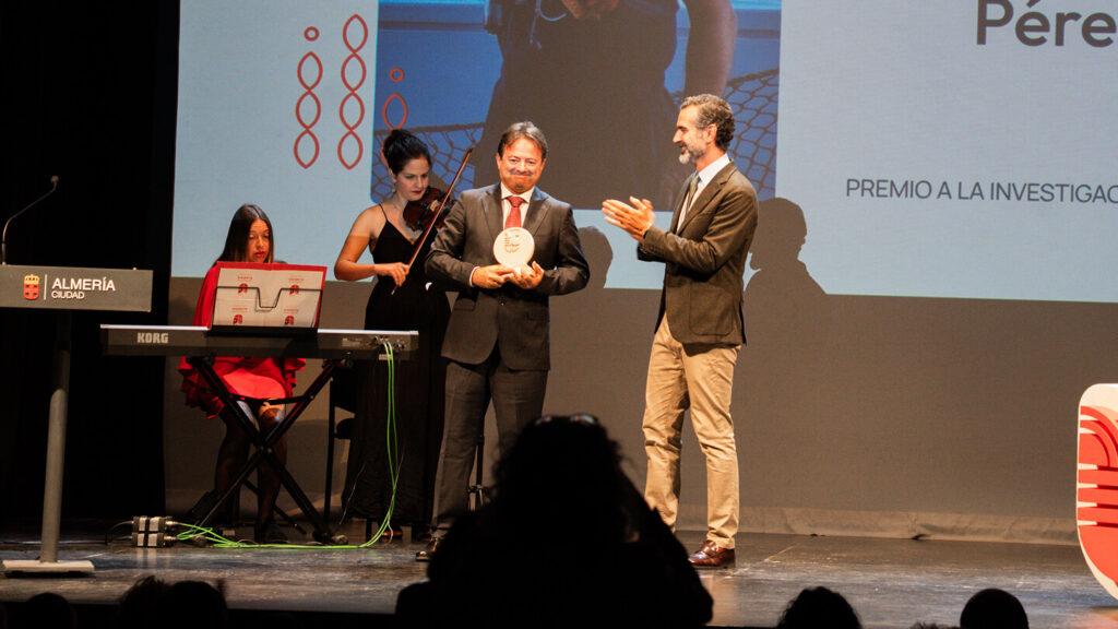 El Premio a la Investigación y Ciencia Marina fue otorgado al Dr. José Luis Pérez Gil, investigador del Instituto Español de Oceanografía,